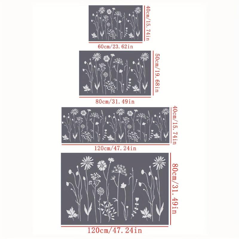Soft Floral Kitchen Floor Mat Non-Slip Waterproof Doormat