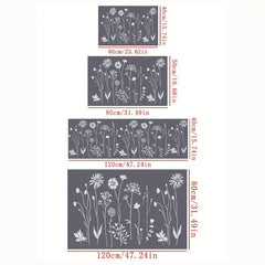 Soft Floral Kitchen Floor Mat Non-Slip Waterproof Doormat
