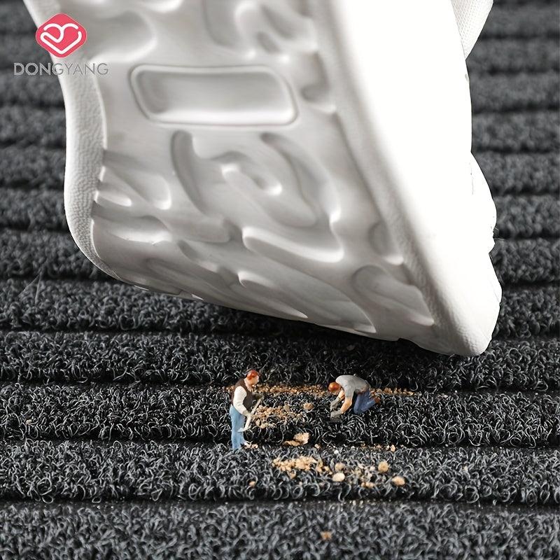 All Season Weather Max Doormat Striped Floor Mat Stain Fade Resistant Low Profil