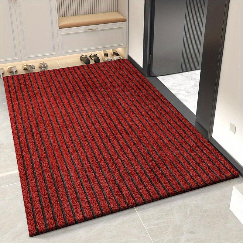 All Season Weather Max Doormat Striped Floor Mat Stain Fade Resistant Low Profil