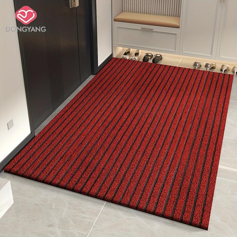All Season Weather Max Doormat Striped Floor Mat Stain Fade Resistant Low Profil