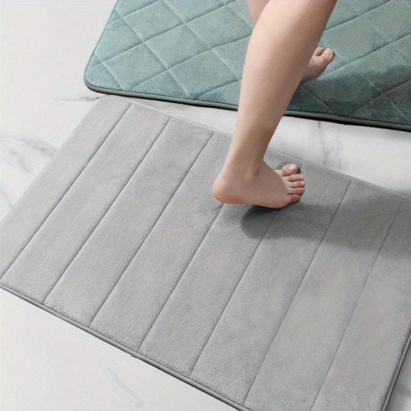 Memory Absorbent Bathroom Mat Anti Slip Skid Resistant Floor Mat