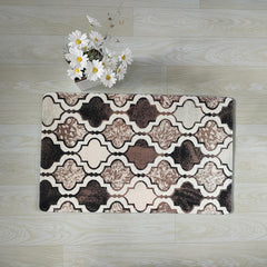 Moroccan Kitchen Rug Soft Memory Foam Absorbent Machine Washable Non Slip