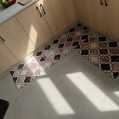 Moroccan Kitchen Rug Soft Memory Foam Absorbent Machine Washable Non Slip