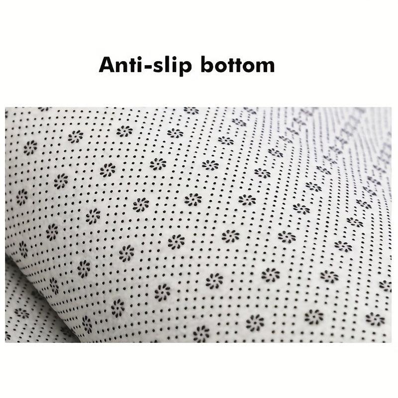 5D Printed Non Slip Bath Mat with Rubber Bottom for Living Room Kitchen Bathroom