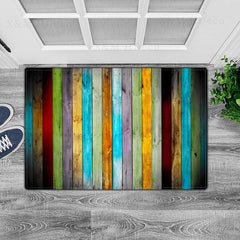 5D Printed Non Slip Bath Mat with Rubber Bottom for Living Room Kitchen Bathroom