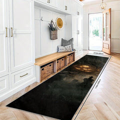 Soft Proof Kitchen Rug Waterproof Non Slip Runner Rug Absorbent Washable Carpet