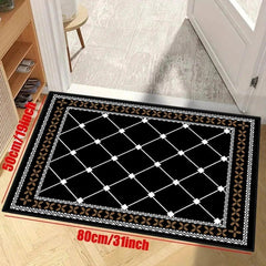 Bohemian Style Floor Mat for Home Decor Non Slip Indoor Carpet