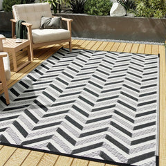 Outdoor Rug Carpet Patio RV Camping Non-slip Waterproof Reversible Portable Str