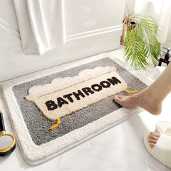 Toilet Floor Mat Absorbent Non slip Mat Bathroom Carpet