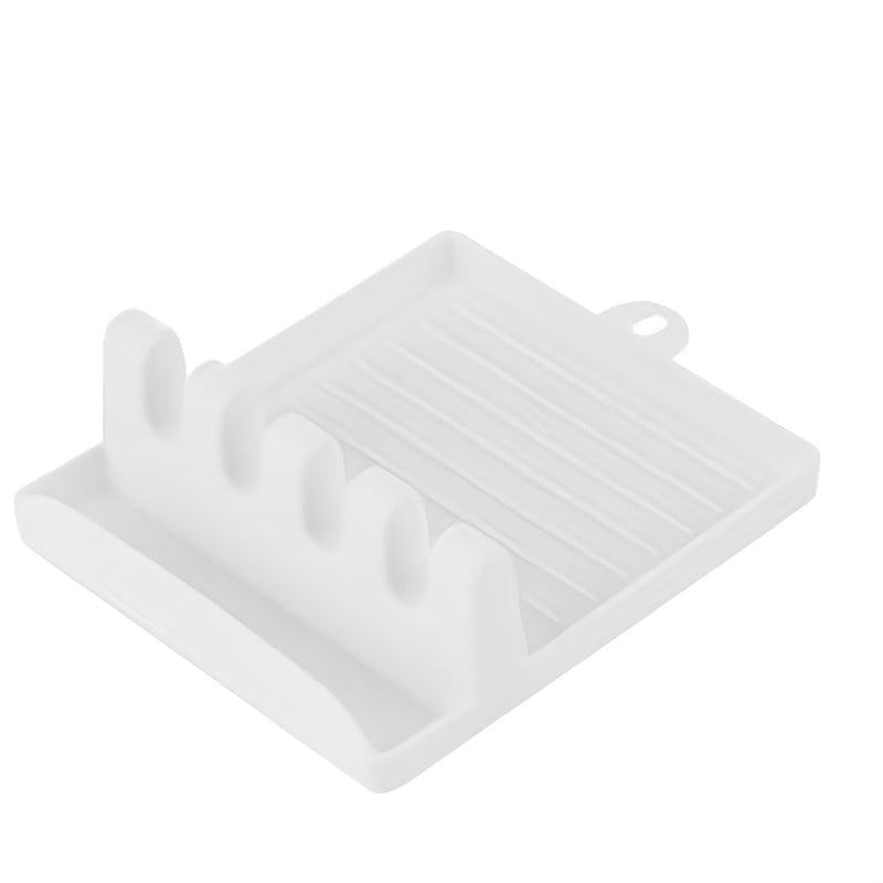 Abs Utensil Rest With Drip Pad Kitchen Utensil Holder
