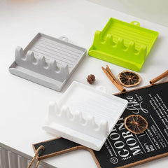 Abs Utensil Rest With Drip Pad Kitchen Utensil Holder