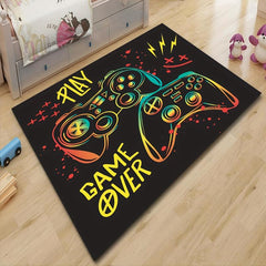 Non Slip Washable Decor Rug for Video Gamers