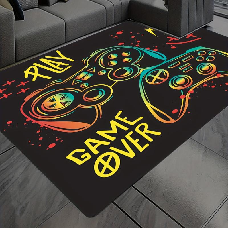 Non Slip Washable Decor Rug for Video Gamers