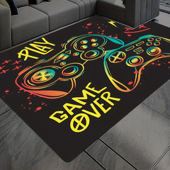 Non Slip Washable Decor Rug for Video Gamers
