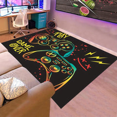 Non Slip Washable Decor Rug for Video Gamers