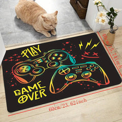 Non Slip Washable Decor Rug for Video Gamers