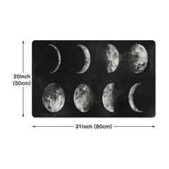 Anti-fatigue Kitchen Mat Non-slip Polyester Carpet Absorbent Bath Mat
