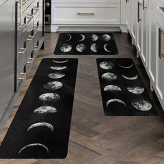 Anti-fatigue Kitchen Mat Non-slip Polyester Carpet Absorbent Bath Mat
