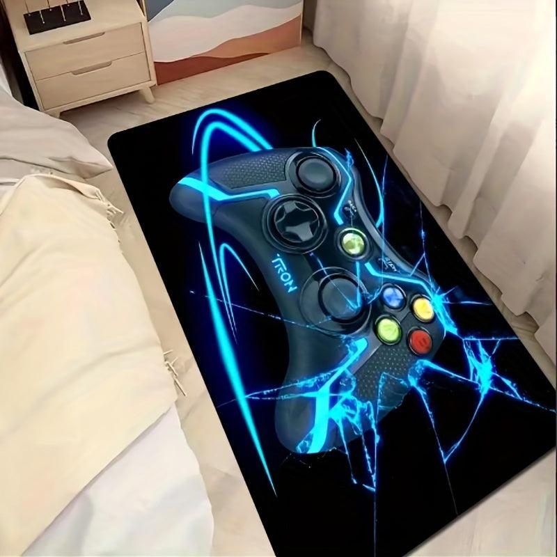 Game Area Rug 3D Gamer Carpet Machine Washable Living Room Decor