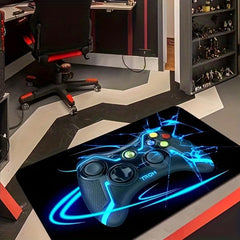 Game Area Rug 3D Gamer Carpet Machine Washable Living Room Decor