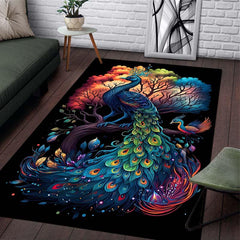 Non Slip Gaming Room Rug 63x47in