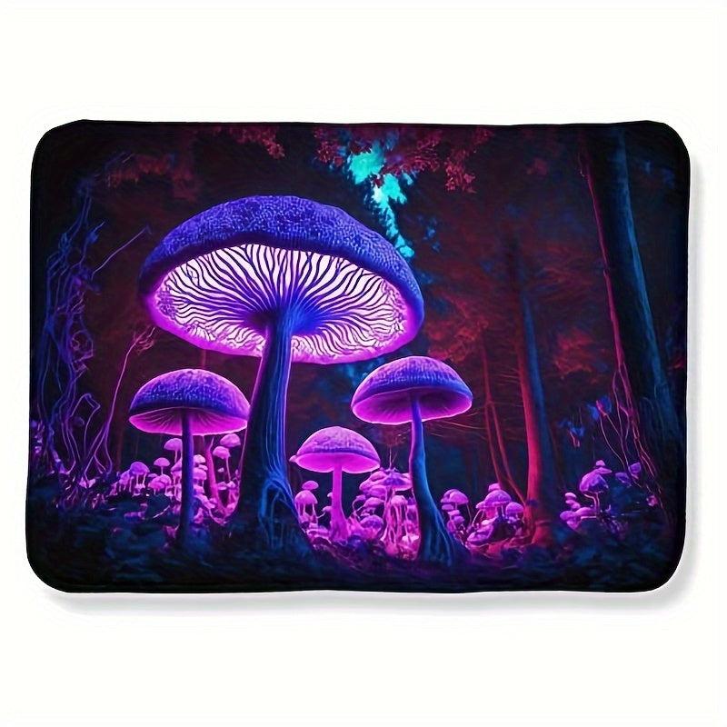 Soft Shaggy Floor Carpet Mushroom Home Decor Area Rugs