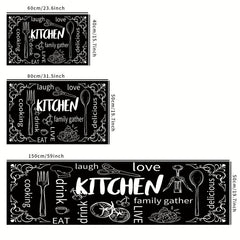 Soft Anti Fatigue Area Rug Non Slip Cushioned Kitchen Rug