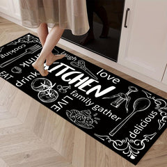 Soft Anti Fatigue Area Rug Non Slip Cushioned Kitchen Rug