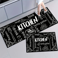 Soft Anti Fatigue Area Rug Non Slip Cushioned Kitchen Rug