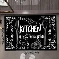 Soft Anti Fatigue Area Rug Non Slip Cushioned Kitchen Rug