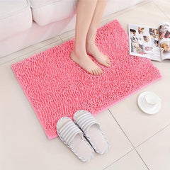 Ultra Absorbent Chenille Indoor Doormat Anti-slip Backing