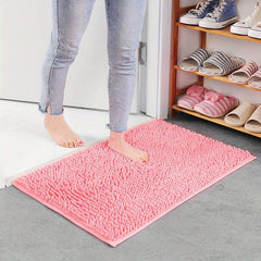 Ultra Absorbent Chenille Indoor Doormat Anti-slip Backing