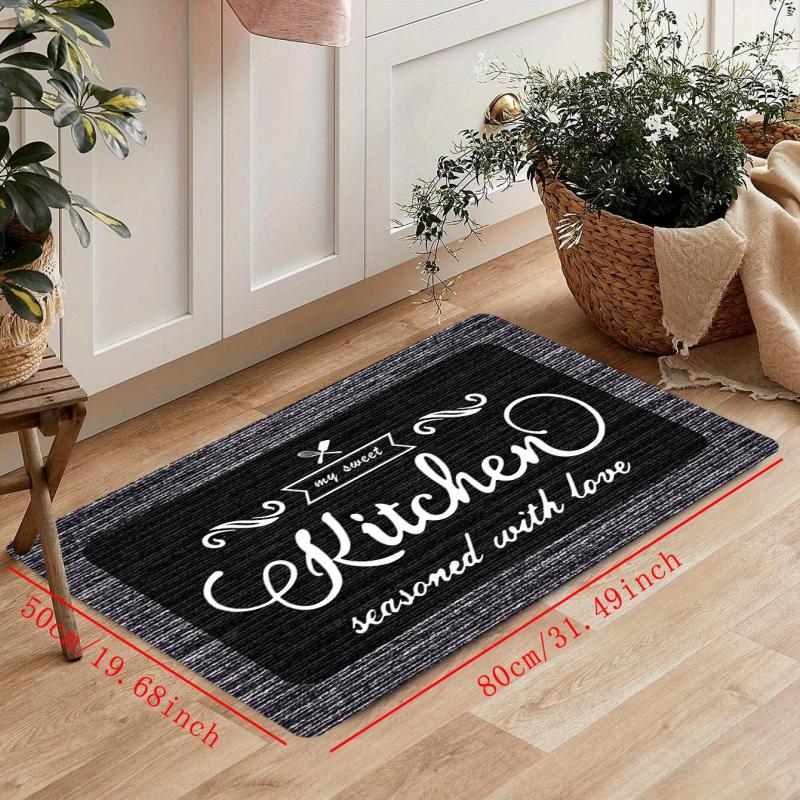 Anti Fatigue Kitchen Mat Non Slip Carpet Absorbent Bath Laundry Floor Mat