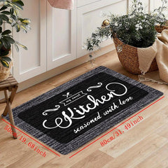 Anti Fatigue Kitchen Mat Non Slip Carpet Absorbent Bath Laundry Floor Mat