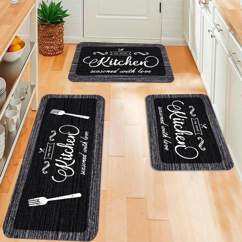 Anti Fatigue Kitchen Mat Non Slip Carpet Absorbent Bath Laundry Floor Mat