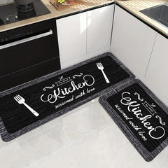 Anti Fatigue Kitchen Mat Non Slip Carpet Absorbent Bath Laundry Floor Mat