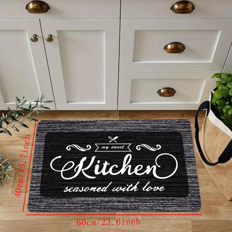 Anti Fatigue Kitchen Mat Non Slip Carpet Absorbent Bath Laundry Floor Mat