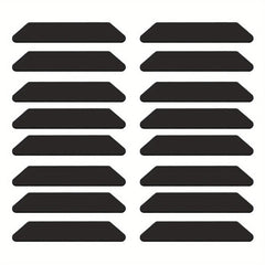16pcs Rug Grippers Corners and Sides No Curl Corners Dual Sided Soft Flexible