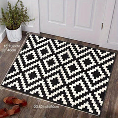 Waterproof Indoor Door Mat for Home Entrance, Non Slip Rug for Entryway