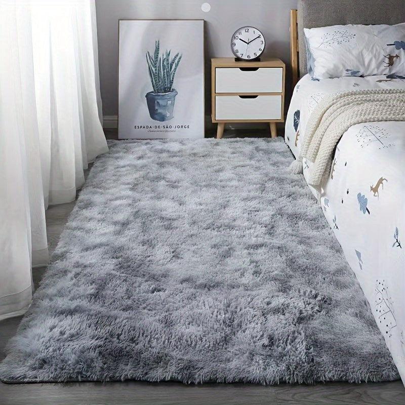 Ultra Soft Plush Rug Large Area Rug Non-slip Fluffy Shaggy Rug