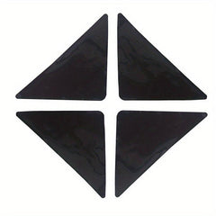 12pcs Non Slip Rug Pads for Hardwood Floors - Dual Sided Adhesive Rug Tape Gripp