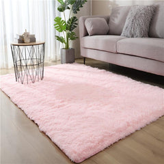 Soft Plush Area Rug for Bedroom Living Room Non-Slip Shag Furry Carpet
