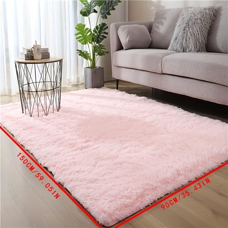 Soft Plush Area Rug for Bedroom Living Room Non-Slip Shag Furry Carpet