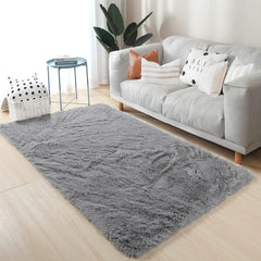 Soft Plush Area Rug for Bedroom Living Room Non-Slip Shag Furry Carpet