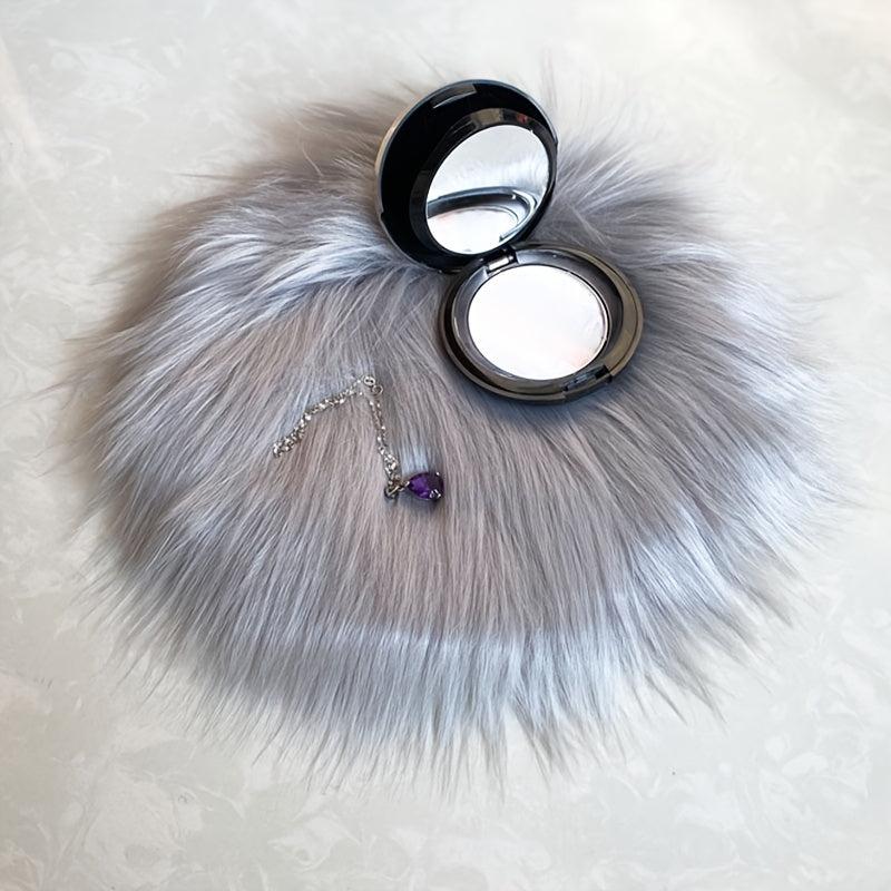 19 39 89 Fluffy Mat Rug Round Faux Fur Sheepskin Rug