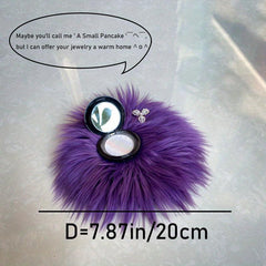 19 39 89 Fluffy Mat Rug Round Faux Fur Sheepskin Rug