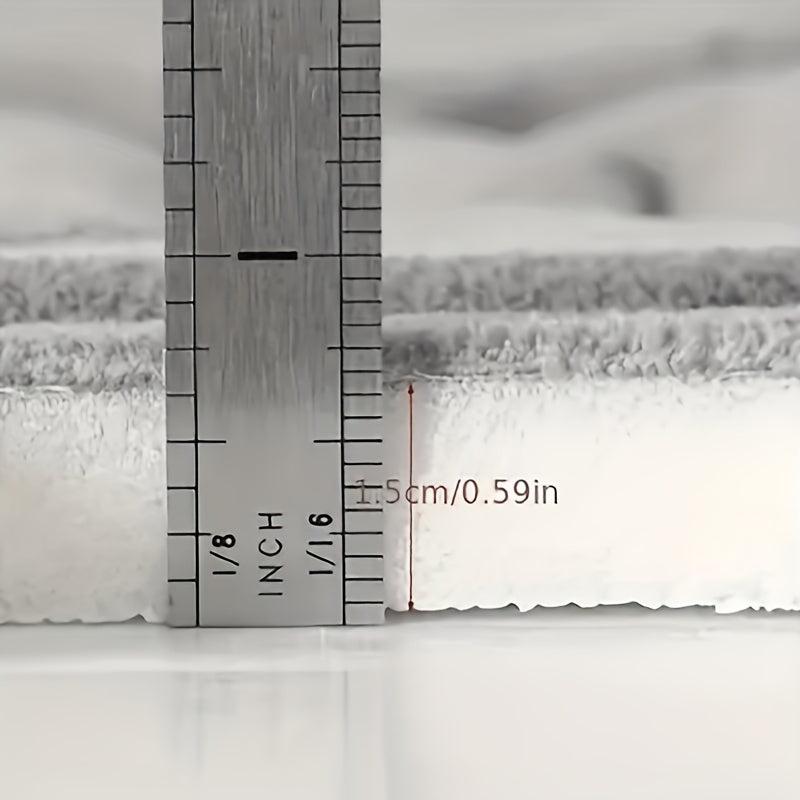 Absorbent Toilet Mat Thickened Non-slip Bath Mat