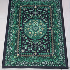 Vintage Boho Green Area Rugs Anti-Skid Soft Carpet