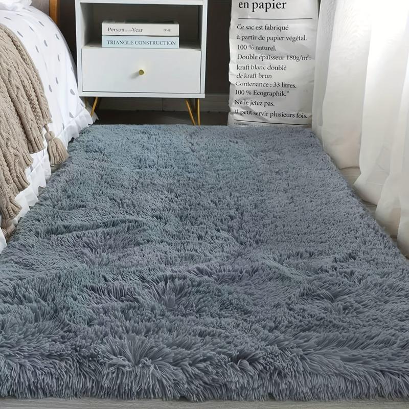 Plush Shag Furry Carpet for Bedroom Living Room Nursery Soft Fluffy Non Shedding